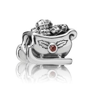 Retired Santa’s Sleigh Pandora Charm